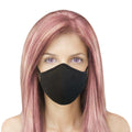 (4 Pack) Unicorn Organic Black Tencel Nanotechnology Mask Reusable 3-ply