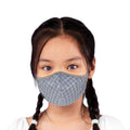 (4 Pack) Unicorn Organic Hemp (Blue) Nanotechnology Kids Mask Reusable 3-ply