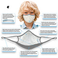 Unicorn Organic Hemp (White) Nanotechnology Kids Mask Reusable 3-ply