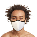 Unicorn Mask 100% Certified Organic Undyed White Tencel - ASTM F3502 Mask Reusable 3-ply